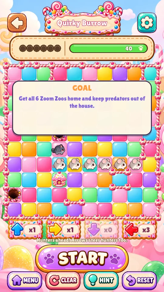 A Sunny Desert puzzle in Zoom Zoom Zoo