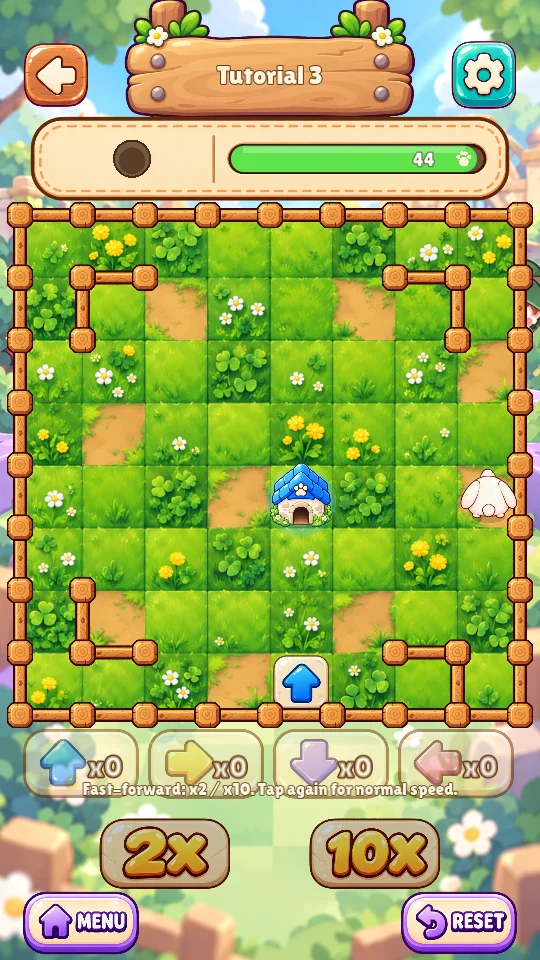 A Meadow Walk puzzle in Zoom Zoom Zoo